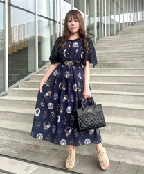 アンティークフルーツ柄ワンピース【WEB限定価格】 | レディース アンティークフルーツ柄ワンピース【WEB限定価格】 | レディース