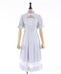 チャイナ釦ジャガードワンピ | outlet | axes femme online shop チャイナ釦ジャガードワンピ | outlet | axes femme online shop