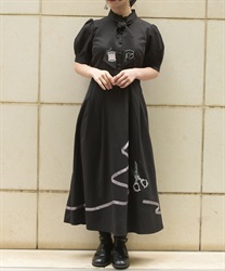 クチュリエールワンピース【WEB先行販売】(黒-F)