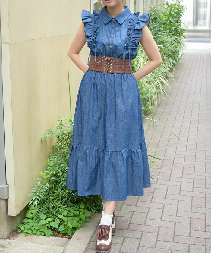 半袖 フリル | axes femme(アクシーズファム)公式onlineshop