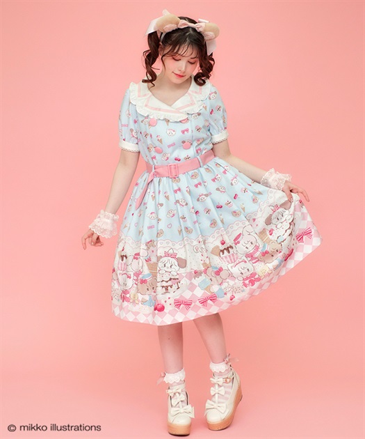 ダイナーカフェワンピース | kawaii | axes femme online shop ダイナーカフェワンピース | kawaii | axes femme online shop