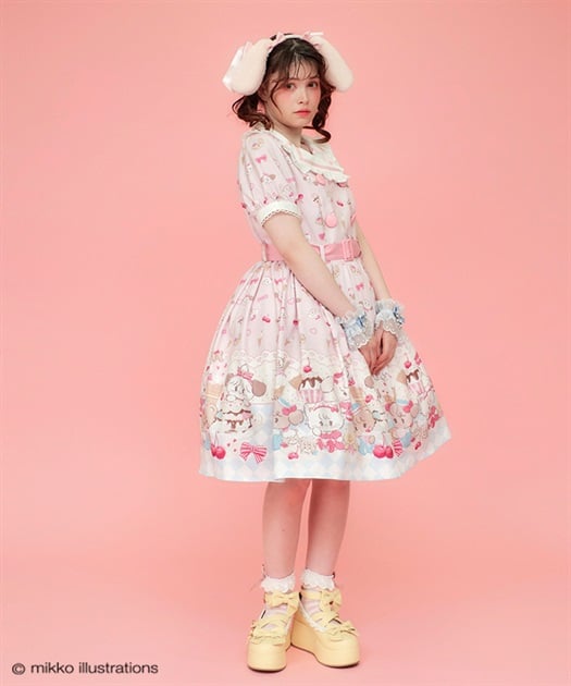 ダイナーカフェワンピース | kawaii | axes femme online shop ダイナーカフェワンピース | kawaii | axes femme online shop
