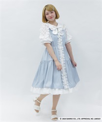 シナモロール／ワンピース【予約】(サックス-M)