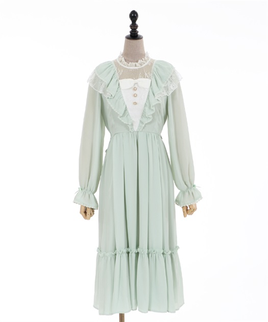 ヴィンテージシフォンワンピース | outlet | axes femme online shop