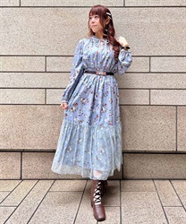 ベリー柄ロングワンピース | outlet | axes femme online shop ベリー柄ロングワンピース | outlet | axes femme online shop