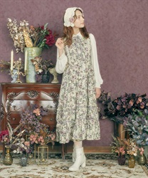 クラシカルフラワーワンピース | outlet | axes femme online shop クラシカルフラワーワンピース | outlet | axes femme online shop