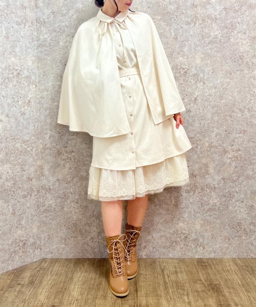 ロングケープセットミニワンピース | outlet | axes femme ロングケープセットミニワンピース | outlet | axes femme