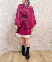ロングケープセットミニワンピース | outlet | axes femme ロングケープセットミニワンピース | outlet | axes femme