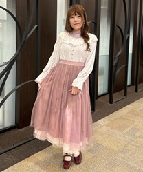 ハイウエストチュールワンピース | outlet | axes femme online shop ハイウエストチュールワンピース | outlet | axes femme online shop