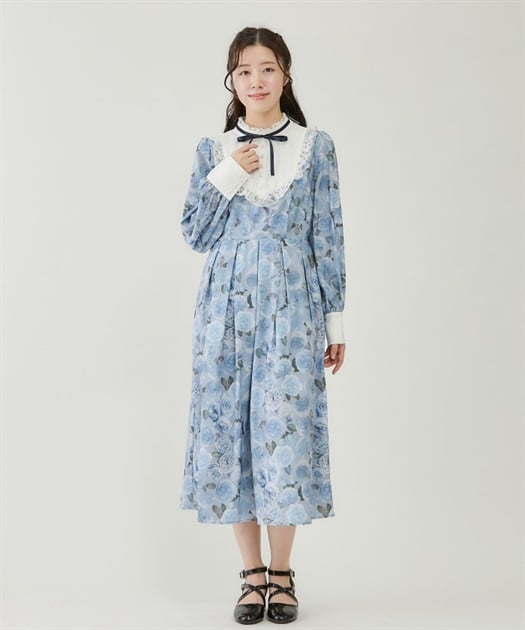 ラヴィアンローズ柄ワンピース | outlet | axes femme online shop