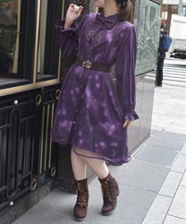 アステリズムミニワンピ(パープル-F)