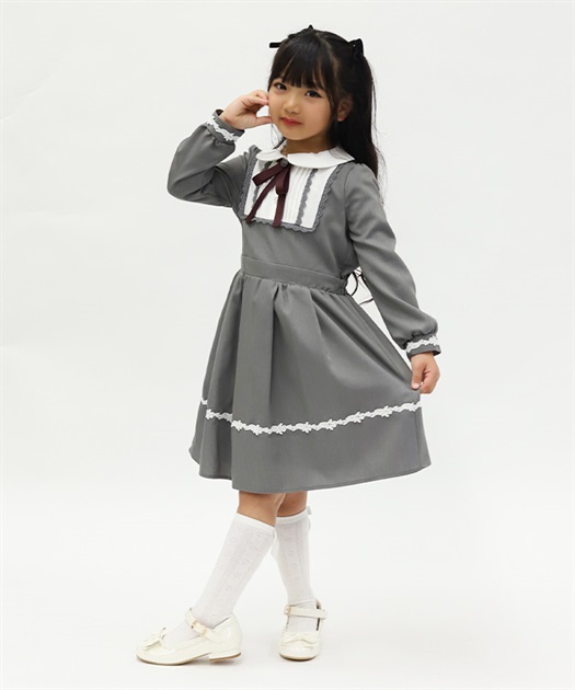 リボンセットクラシカルワンピース | axes femme online shop