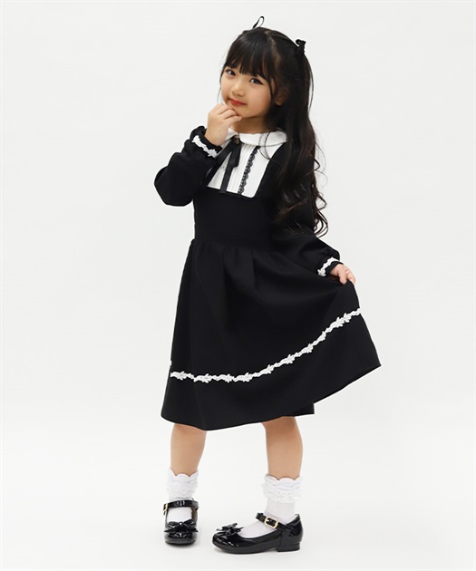 リボンセットクラシカルワンピース | axes femme online shop