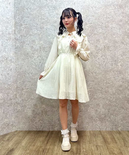 シアーチェックフリルワンピース【期間限定価格】 | outlet シアーチェックフリルワンピース【期間限定価格】 | outlet
