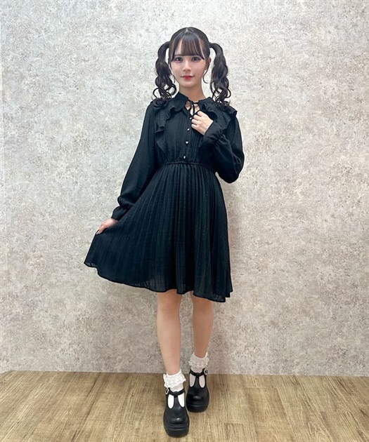 シアーチェックフリルワンピース【期間限定価格】 | outlet シアーチェックフリルワンピース【期間限定価格】 | outlet