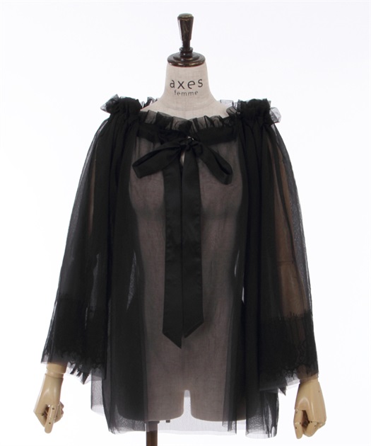 4wayチュールチュニック | outlet | axes femme online shop 4wayチュールチュニック | outlet | axes femme online shop