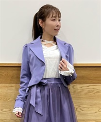 ヨークレースショートジャケット | outlet | axes femme online shop ヨークレースショートジャケット | outlet | axes femme online shop