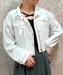 ベルト付ショートブルゾン | outlet | axes femme online shop ベルト付ショートブルゾン | outlet | axes femme online shop