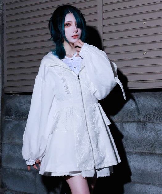 ジャカード切替ブルゾン | POETIQUE | axes femme online shop ジャカード切替ブルゾン | POETIQUE | axes femme online shop