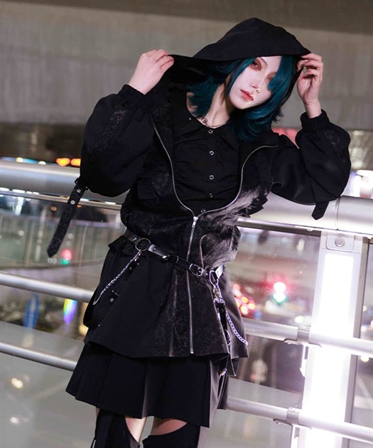 ジャカード切替ブルゾン | POETIQUE | axes femme online shop ジャカード切替ブルゾン | POETIQUE | axes femme online shop