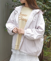 撥水加工マウンテンパーカー【2点10%OFF対象商品】(ピンク-F)