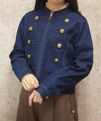 ナポレオンデニムジャケット【WEB先行販売】(インディゴ-F)