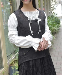 Wブレストジャカードベスト | outlet | axes femme online shop Wブレストジャカードベスト | outlet | axes femme online shop