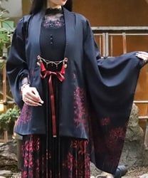 彼岸花柄羽織【予約】