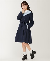 フリル襟ガーリートレンチ | レディース服・レディース フリル襟ガーリートレンチ | レディース服・レディース