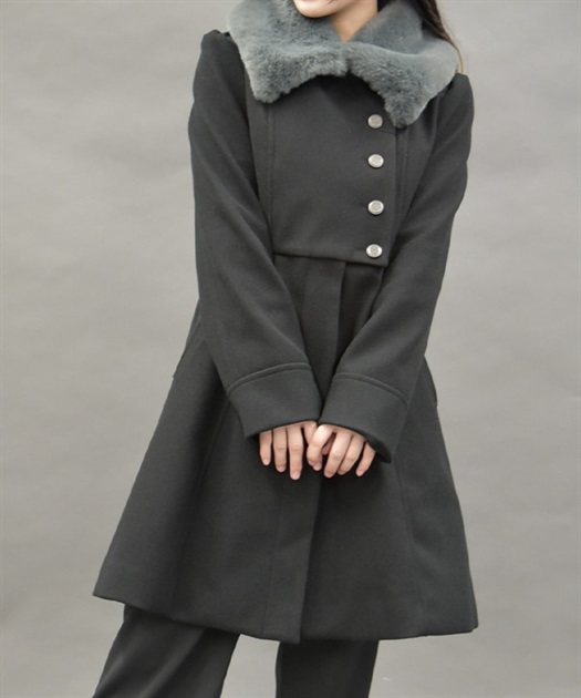 アシメミリタリーコート【期間限定価格】 | レディース服 アシメミリタリーコート【期間限定価格】 | レディース服