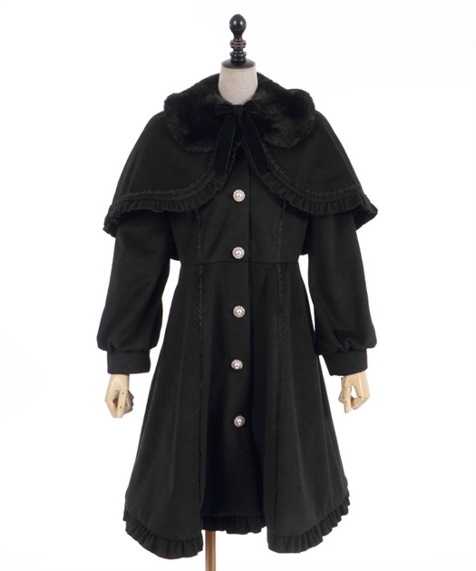 ケープ付きロングコート【WEB限定価格】 | outlet | axes femme ケープ付きロングコート【WEB限定価格】 | outlet | axes femme