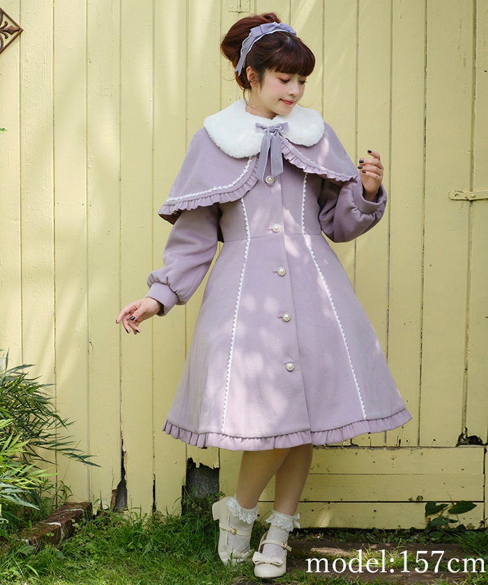 ケープ付きロングコート【WEB限定価格】 | outlet | axes femme ケープ付きロングコート【WEB限定価格】 | outlet | axes femme