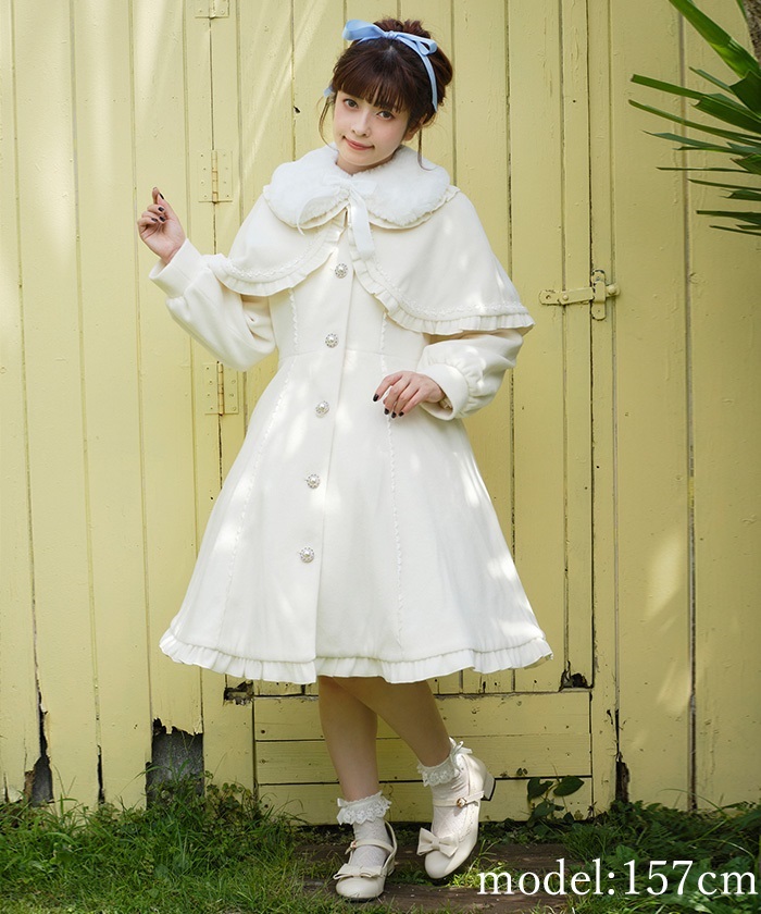 ケープ付きロングコート【WEB限定価格】 | outlet | axes femme ケープ付きロングコート【WEB限定価格】 | outlet | axes femme