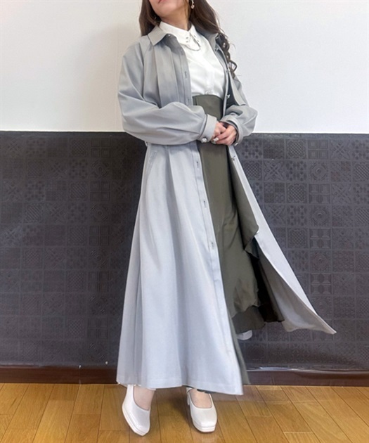 後レースアップトレンチコート | outlet | axes femme online shop 後レースアップトレンチコート | outlet | axes femme online shop