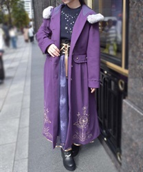 天体刺繍フード付コート | axes femme | axes femme online shop 天体刺繍フード付コート | axes femme | axes femme online shop