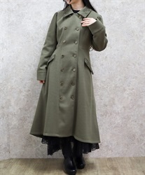 バッスル風ロングコート | outlet | axes femme online shop バッスル風ロングコート | outlet | axes femme online shop