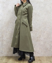 バッスル風ロングコート | outlet | axes femme online shop
