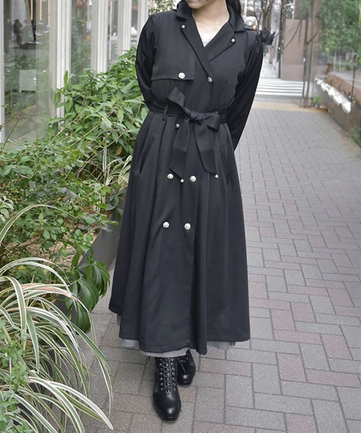 フード付トレンチコート【期間限定価格】 | レディース服 フード付トレンチコート【期間限定価格】 | レディース服