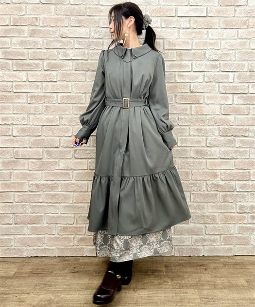 ケープ付インバネス風コート | outlet | axes femme online shop ケープ付インバネス風コート | outlet | axes femme online shop