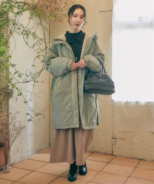 フード付モンスターコート | outlet | axes femme online shop フード付モンスターコート | outlet | axes femme online shop