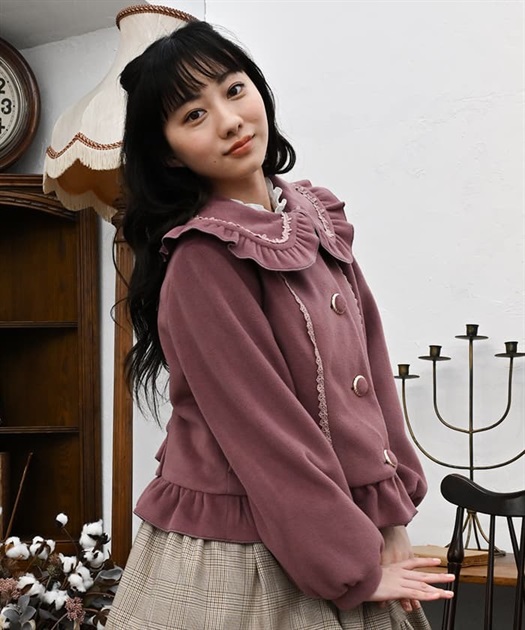 バックフリルショートコート | レディース服・レディース バックフリルショートコート | レディース服・レディース