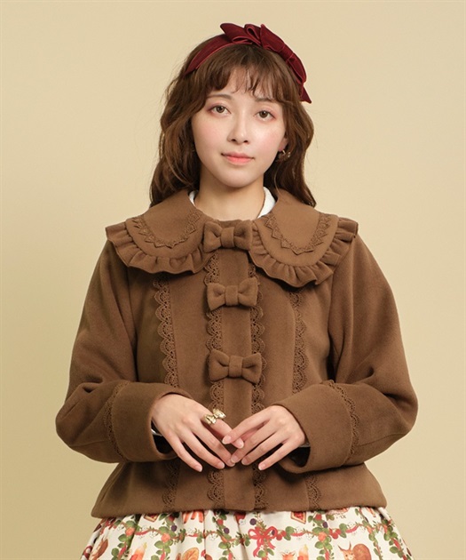 ショコラベアショートコート | レディース服・レディース ショコラベアショートコート | レディース服・レディース