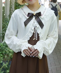 ＵＶカットフリルボレロ【WEB先行販売】(生成り-F)