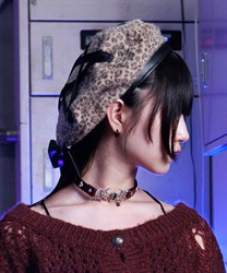 ペンタグラムシャギーベレー帽【Web先行販売】【NP】(茶-F)