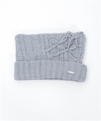 ネコ耳ニット帽(グレー-F)