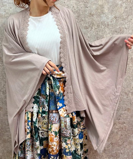 バラ釦付UVイレヘムポンチョ【期間限定価格】 | outlet | axes バラ釦付UVイレヘムポンチョ【期間限定価格】 | outlet | axes