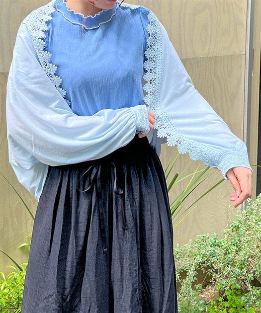 バラ釦付2wayUVストール | outlet | axes femme online shop