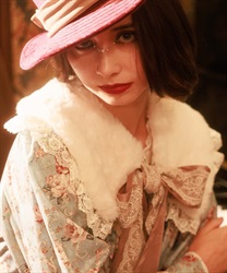 リボンレースファーティペット | axes femme | axes femme リボンレースファーティペット | axes femme | axes femme