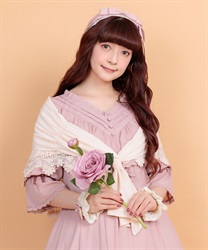 シャルロットショール【WEB限定価格】(生成り-F)