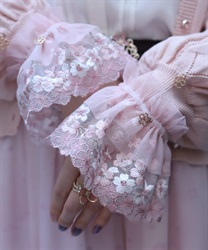 桜レースアームバンド【二次予約】